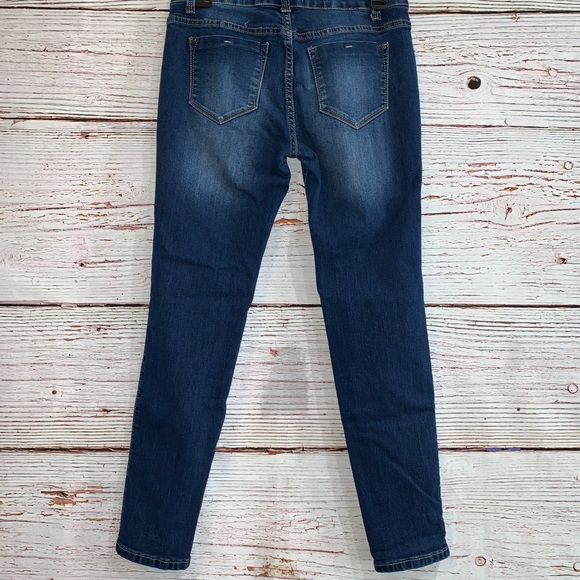 Encore Skinny Faded Jeans Medium Wash Size 9 - Picture 2 of 7